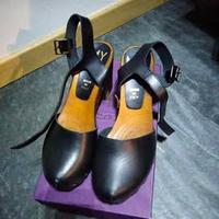 ZOCCOLI PELLE e LEGNO