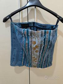 Corpetto jeans Luisa Spagnoli