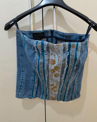 Corpetto jeans Luisa Spagnoli