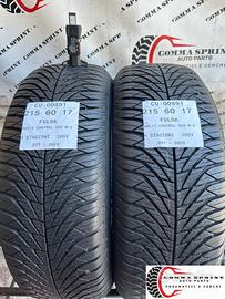 2 PNEUMATICI 215/60 R17 FULDA ESTIVE 75%