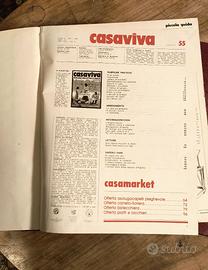 Lotto 3 Volumi Casaviva Rilegati (1978-1979)