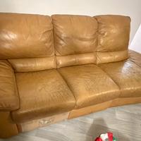 Divano in pelle Natuzzi