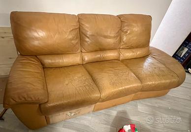 Divano in pelle Natuzzi