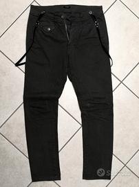 Pantaloni Imperial cavallo basso grigio tendente a