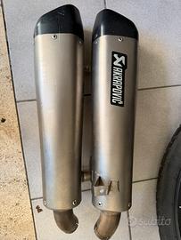 Terminale Akrapovic Triumph