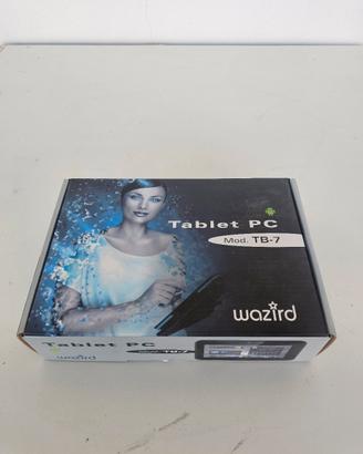 Tablet PC 7" Android WazirD Mod. TB-7. Scat. Orig.