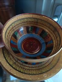 Giappone kutani satsuma mille facce vintage 