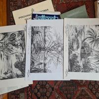 valery Escalar disegni vari