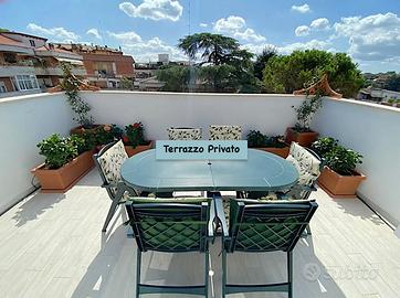 COLLI PORTUENSI MAGLIANA BILOCALE ARREDATO Con TER