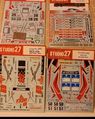 Studio 27 decal 1/24 Tamiya Hasegawa Fujimi 