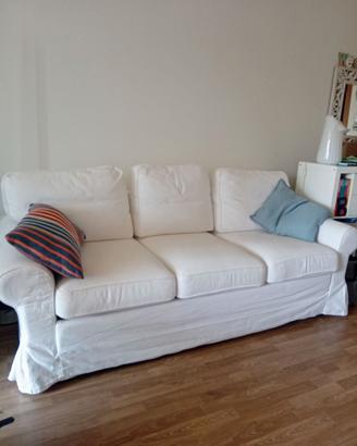 Divano letto IKEA Ektorp Pixbo bianco