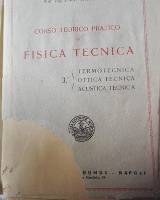 Corso Teorico Pratico Fisica Tecnica 3° Carlevaro