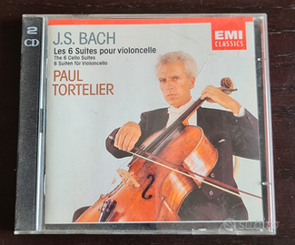 Cd EMI Classics P. Tortelier BACH Les 6 suites