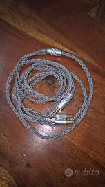 cavo per cuffie con connettori mmcx a 4.4 pentacon