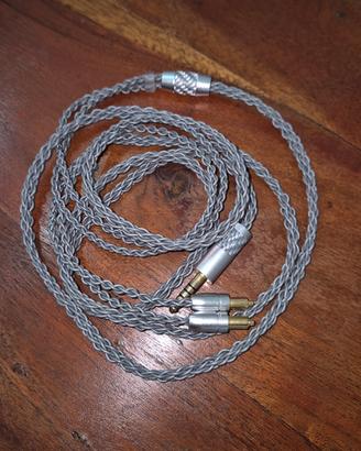 cavo per cuffie con connettori mmcx a 4.4 pentacon