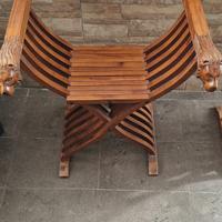 Sedie savonarola fiorentina