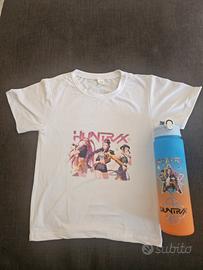Set K-POP Huntrix  Maglietta + Borraccia 750ml