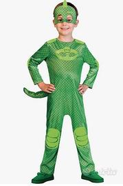 Costume Pj Mask Gekko (5-6 Anni)
