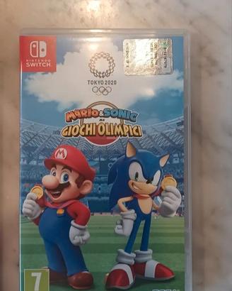 mario e sonjc ai giochi olimpici per switch