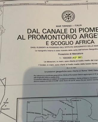 Carta didattica nautica esame patente
