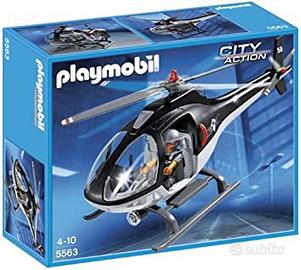 Playmobil Elicottero Squadra Speciale City Action