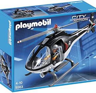 Playmobil Elicottero Squadra Speciale City Action