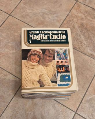 enciclopedia vintage “Maglia e Cucito Curcio”