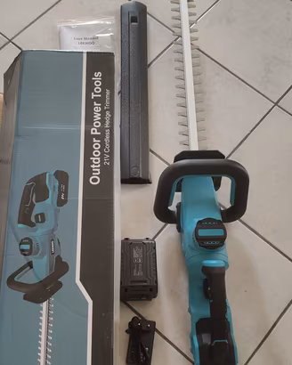 Tagliasiepi a Batteria 21V con Lama 51cm Nuovo 