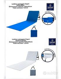 Lettino spiaggia