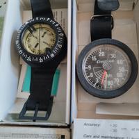 profondimetro della cressi sub, e bussola della Ma