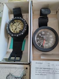 profondimetro della cressi sub, e bussola della Ma