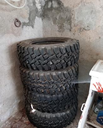 cerchi + gomme da fango 235/65r17