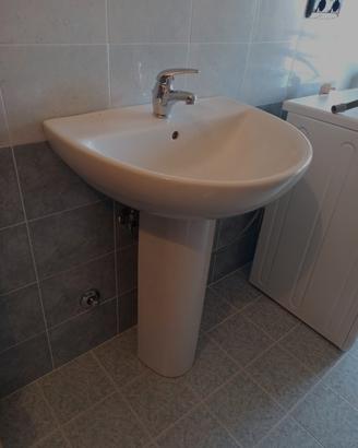 Lavandino Pozzi Ginori con miscelatore