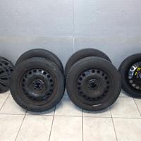 set gomme invernali e ruotino scorta e copricerchi