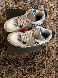 Scarpe air Jordan 4 retro  military blue