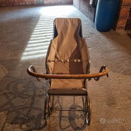 carrozzina vintage per bambole anni 60