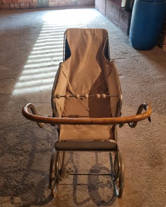 carrozzina vintage per bambole anni 60