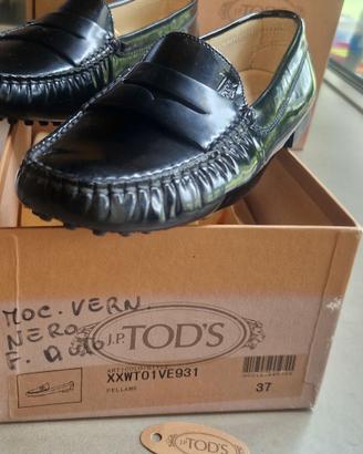 Scarpe Tod’s donna 37 vernice nera