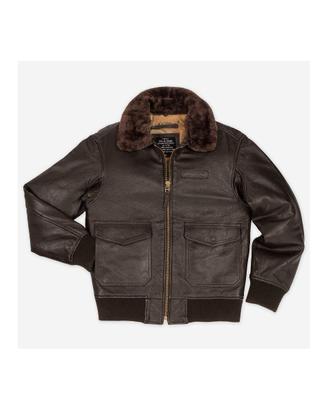GIUBBOTTO AVIREX G1 PELLE MARRONE