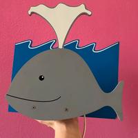 Lampada balena per bambini