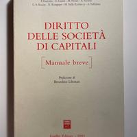 DIRITTO DELLE SOCIETA' DI CAPITALI - Manuale breve