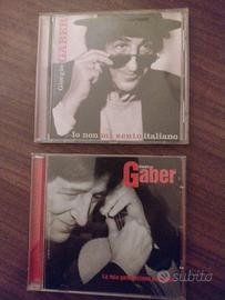 2 CD  Giorgio Gaber + 2 doppi CD Gaber 