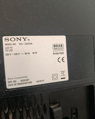 TV Sony 32 pollici 