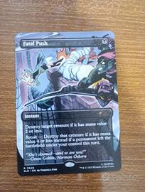 Secret Lair SLD R 7020 Fatal Push MTG Marvel en