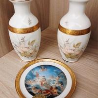 PORCELLANE LIMOGES CON FINITURA IN ORO 24 KT