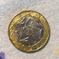 Moneta lire mill errore conio