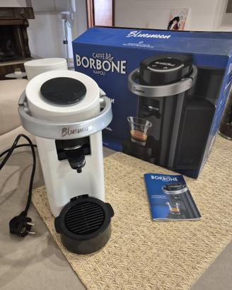 Macchina Caffè Borbone Bluemoon + 58 Cialde Verzi'