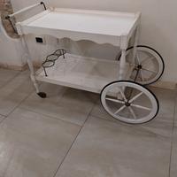 carrello ristrutturato shabby