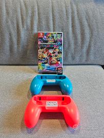 Mario Kart 8 Deluxe Nintendo Switch + 2 volanti