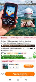 rilevatore di pesci 